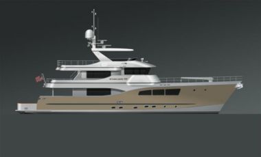 All Ocean Yachts 100' Fiberglass - ALL OCEAN YACHTS Tri- Deck Explorer Yacht